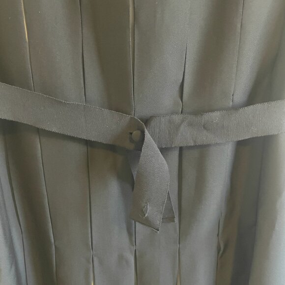 Zara Wool Blend Box Pleat Dress Black White Small Limited Edition A/W 2023 NWT - Picture 5 of 6